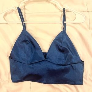 Royal blue going out tank